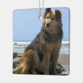 ter nagedachtenis van Pet Memorial Rainbow Bridge  Keramisch Ornament (Links)