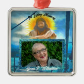 Ter nagedachtenis van uw geliefde 0916 metalen ornament (Voorkant)