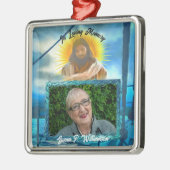 Ter nagedachtenis van uw geliefde 0916 metalen ornament (Links)