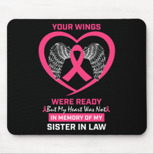 ter nagedachtenis van zuster in Law Breast Cancer  Muismat