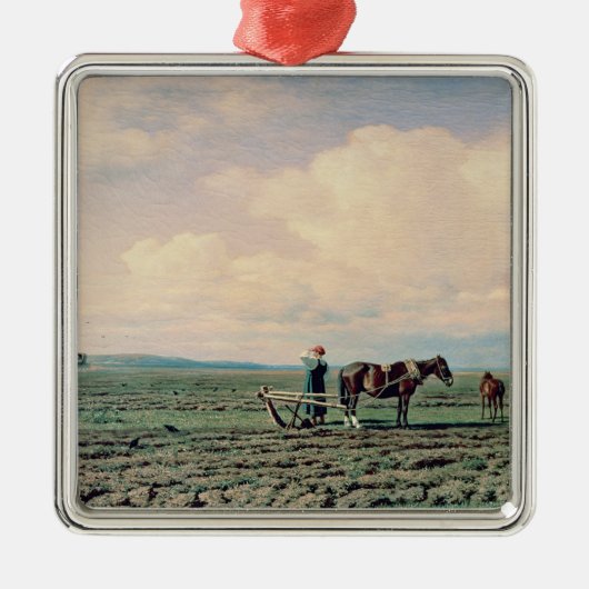 ter plaatse, 1872 metalen ornament (Voorkant)