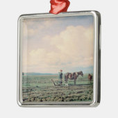 ter plaatse, 1872 metalen ornament (Links)