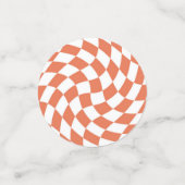 Teracotta Wedding Collectie Cheque op teracotta Confetti (Kleine voorkant)