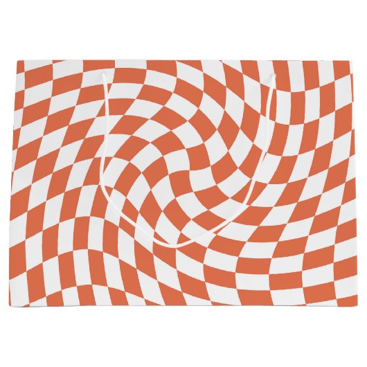 Teracotta Wedding Collectie Cheque op teracotta Groot Cadeauzakje (Voorkant)