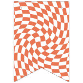 Teracotta Wedding Collectie Cheque op teracotta Vlaggetjes (Eerste vlag)