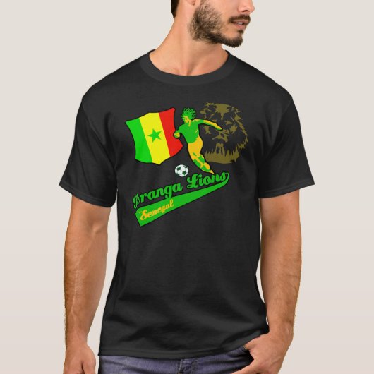 Teranga Lions of Senegal T-shirt (Voorkant)
