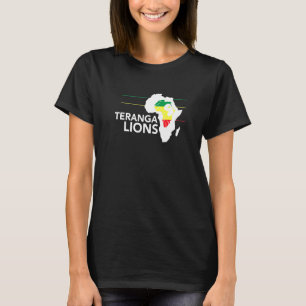 Teranga Lions Senegal Voetbal Football T-shirt