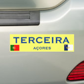 Terceira* Bumpersticker (Op auto)