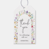 Tere Bruidsjurk Shower Cadeaulabel (Voorkant)