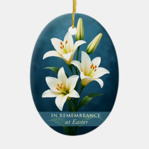 Tere nagedachtenis Pasen Christelijk aandenken Keramisch Ornament