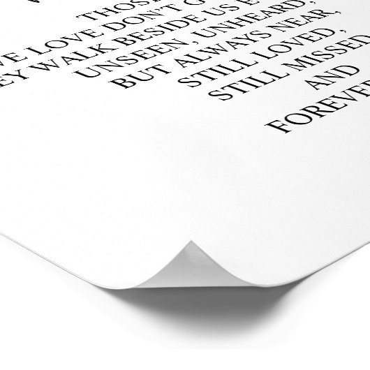 Terecht herinnering Huwelijksherdenking Tafelkaart Poster (Hoek)