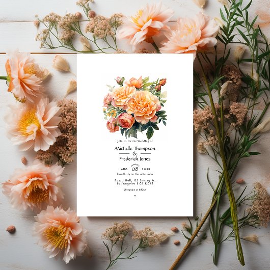 Terecht Just Peachy Bloemhuwelijk Kaart