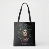 Terecht Woedend Tote Bag (Voorkant)