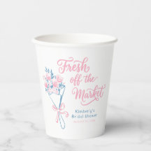 Terechtgekomen op de Markt Stofblauw Roze Bruiloft