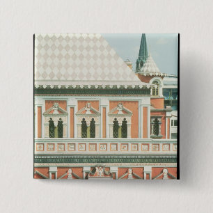 Terem Palace Vierkante Button 5,1 Cm