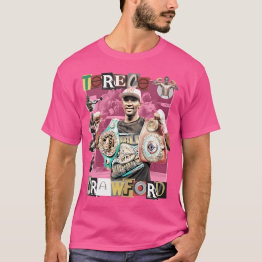 Terence Crawford meervoudig wereldkampioenschap T-shirt (Voorkant)