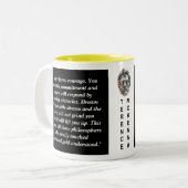 Terence McKenna Aangepaste Quote Filosofie Mok (Voorkant links)