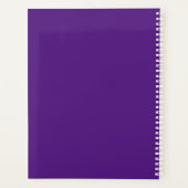 Teresa Bella maakte voor haar gemengde kleuren Dra Planner (Achterkant)