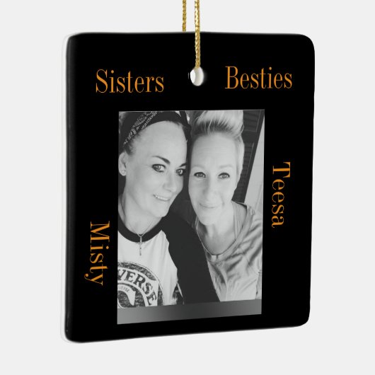 Teresa en Misty zussen Keramisch Ornament (Rechts)