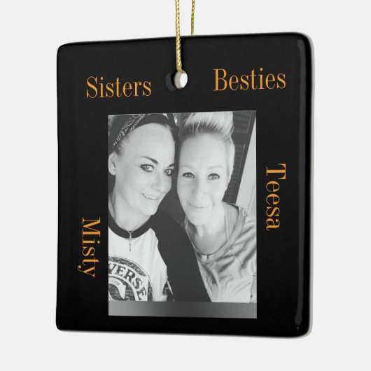 Teresa en Misty zussen Keramisch Ornament (Links)