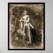 Teresa Truffi Daguerreotype 1848 Poster (Voorkant)