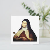 Teresa van Ávila door Rubens Bedankkaart (Staand voorkant)
