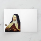 Teresa van Ávila door Rubens Bedankkaart (Binnen)
