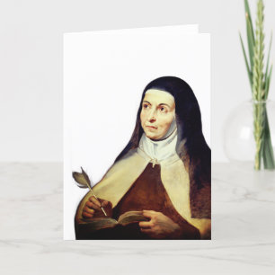 Teresa van Ávila door Rubens Bedankkaart