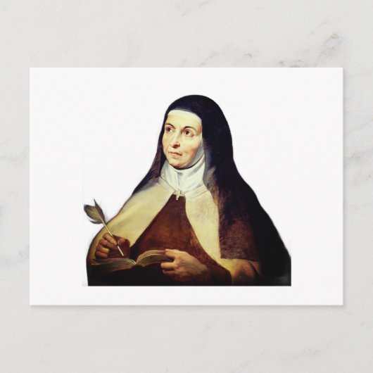 Teresa van Ávila door Rubens Briefkaart (Voorkant)