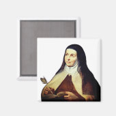 Teresa van Ávila door Rubens Magneet (Voorkant / Achterkant)
