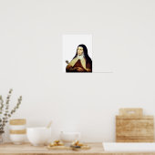 Teresa van Ávila door Rubens Poster (Keuken)