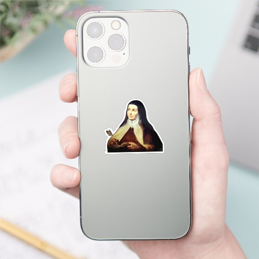 Teresa van Ávila door Rubens Sticker (Telefoon)
