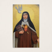 Teresa van Avila Teresa van Jezus Heilige Kaart (Voorkant)