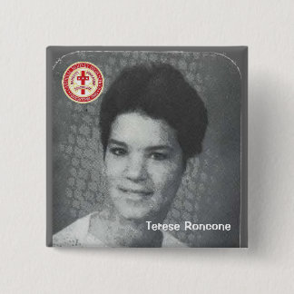 Terese Roncone Vierkante Button 5,1 Cm