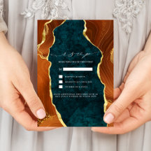 Tergelmarmer, Verbrand Oranje & Goud Agate RSVP