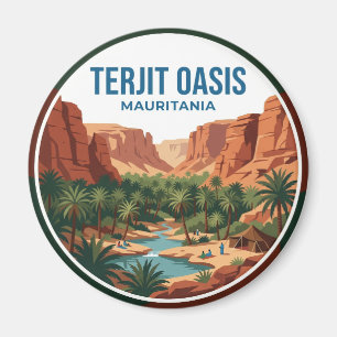 Terjit Oase Mauritanië Magneet