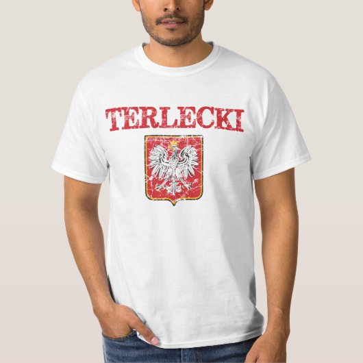 Terlecki Surname T-shirt (Voorkant)
