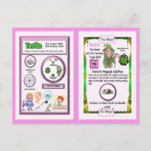 Terlin Wizard - Terbium Element Briefkaart (Voorkant)