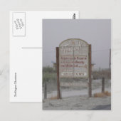 Terlingua Ghostown, Terlingua TX Briefkaart (Voorkant / Achterkant)