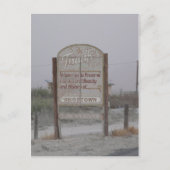 Terlingua Ghostown, Terlingua TX Briefkaart (Voorkant)