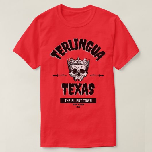 Terlingua texas viva t-shirt (Design voorkant)