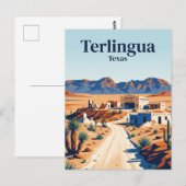 Terlingua VS Briefkaart (Voorkant / Achterkant)
