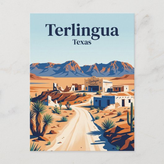 Terlingua VS Briefkaart (Voorkant)