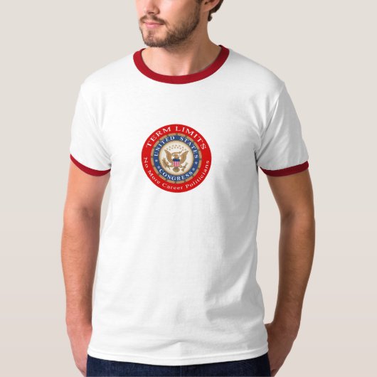 Term Limits mannen t-shirt (Voorkant)