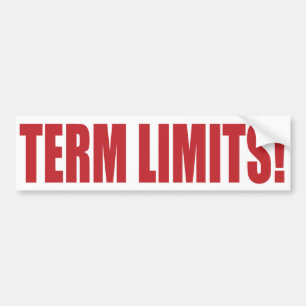 Term Limits NU! Bumpersticker