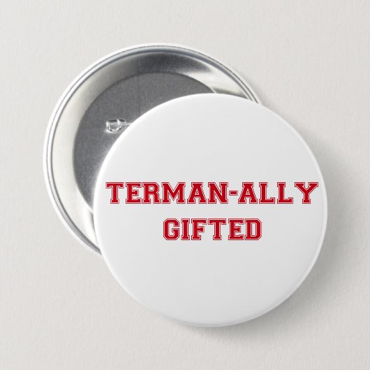 Terman-ally Gifted Button (Voorkant /achterkant)