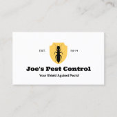 termiet ongediertebestrijding uitroeier visitekaartje (Voorkant)