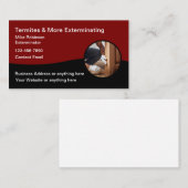 termieten die ongediertebestrijding uitroeien visitekaartje (Voorkant / Achterkant)