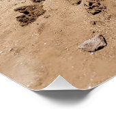 Termietenheuvel in Tanzania Perfect Poster (Hoek)