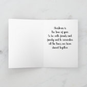 TERMIJN VAN HET JAAR **U* CHRISTMAS KAART (Binnen)